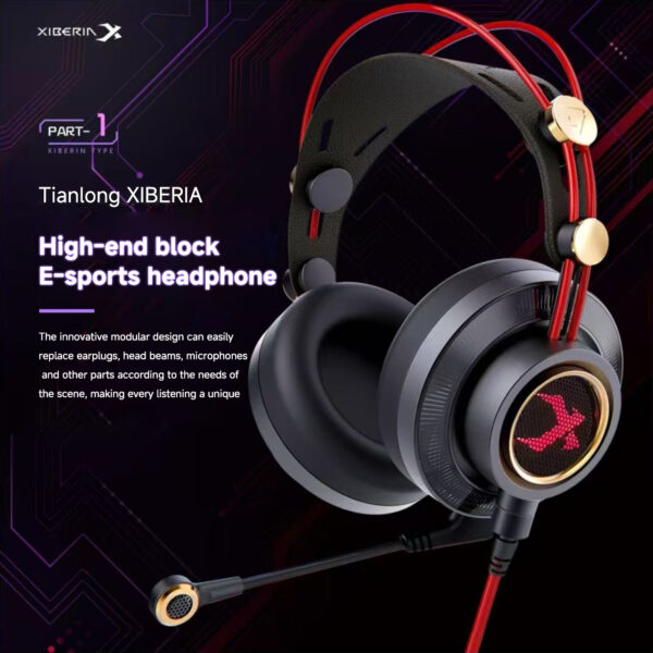 Tai nghe Gaming Xiberia T2 ENC Microphone 7.1 - Hình ảnh 7