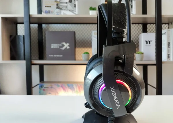 Tai nghe XIBERIA X20  Virtual 7.1 RGB Lighting Grey RGB ICAFE GAMING - Hình ảnh 4