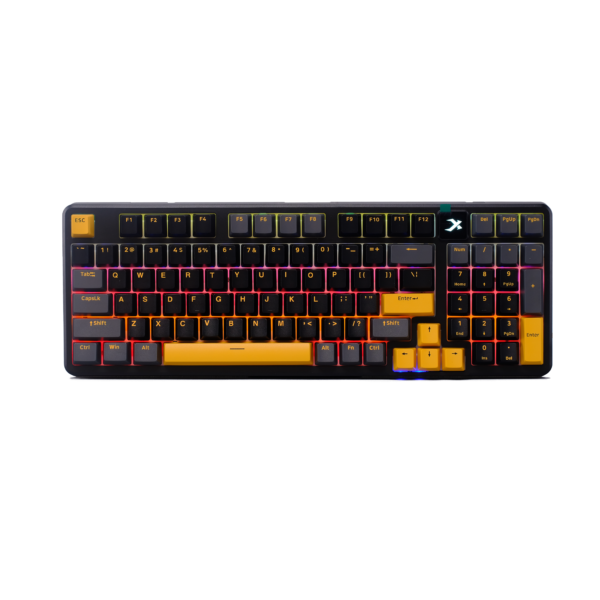 Bàn phím cơ XIBERIA ICAFE CAO CẤP XS980 Mecha Black (Hotswap/Optical axis/Led RGB/Waterproof )