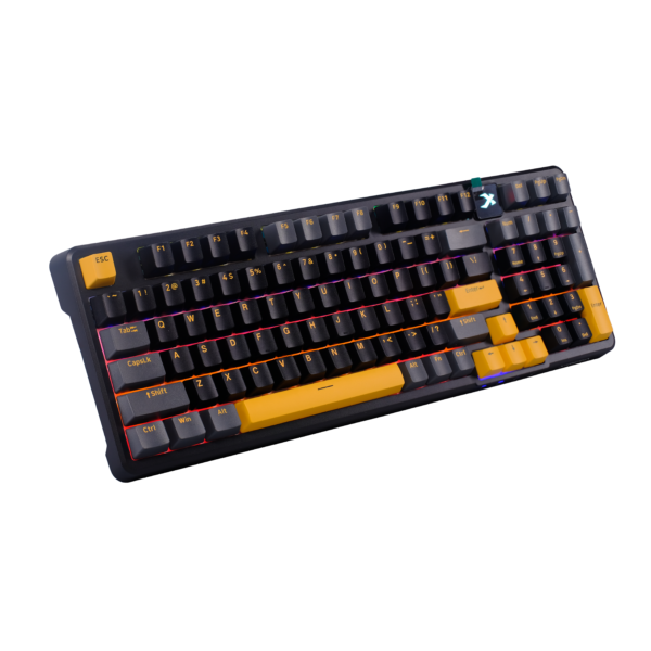 Bàn phím cơ XIBERIA ICAFE CAO CẤP XS980 Mecha Black (Hotswap/Optical axis/Led RGB/Waterproof ) - Hình ảnh 2