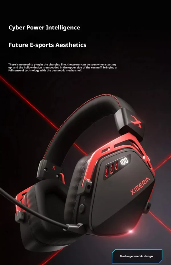 Tai nghe gaming XIBERIA K03S Wireless Four Mode Connection Ai Noise Cancelling - Hình ảnh 15