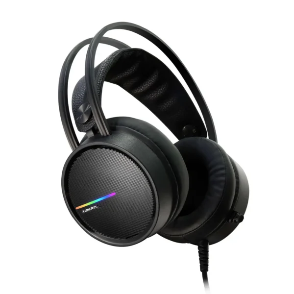Tai nghe XIBERIA Q4 Virtual 7.1 RGB Lighting BLACK ICAFE GAMING - Hình ảnh 2